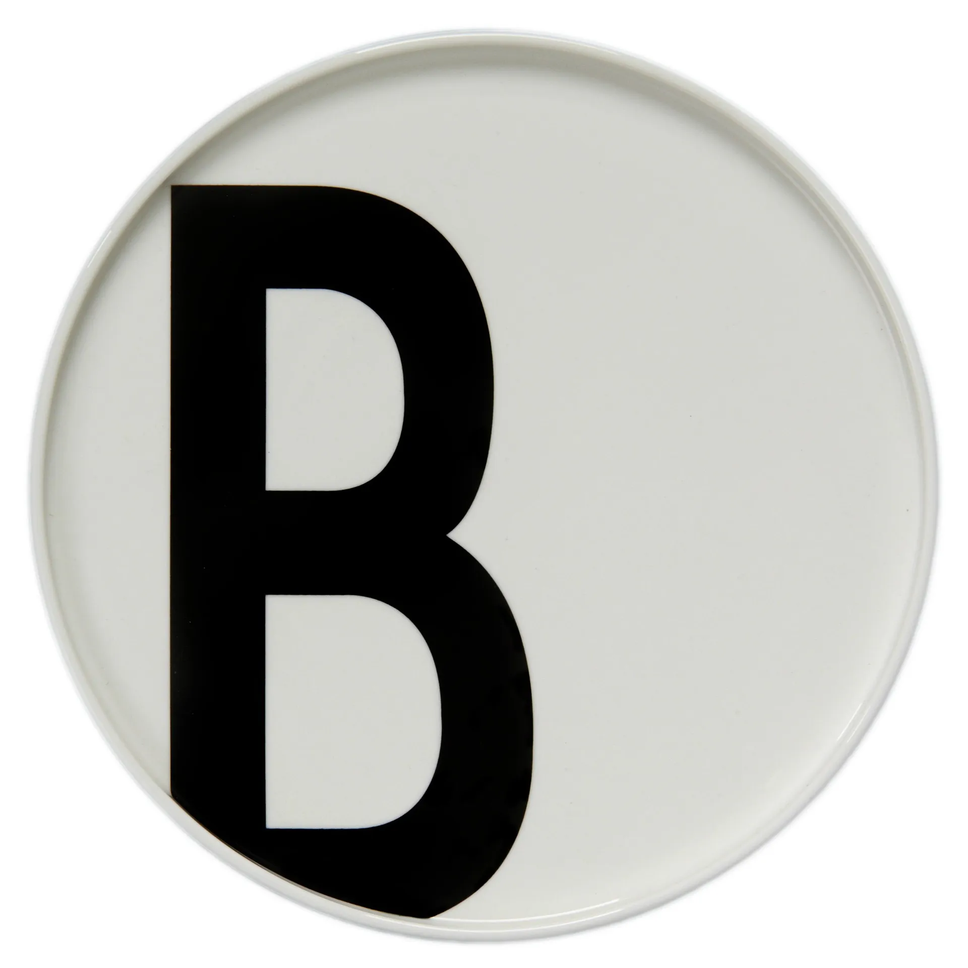 Design Letters 盘子, B Design Letters