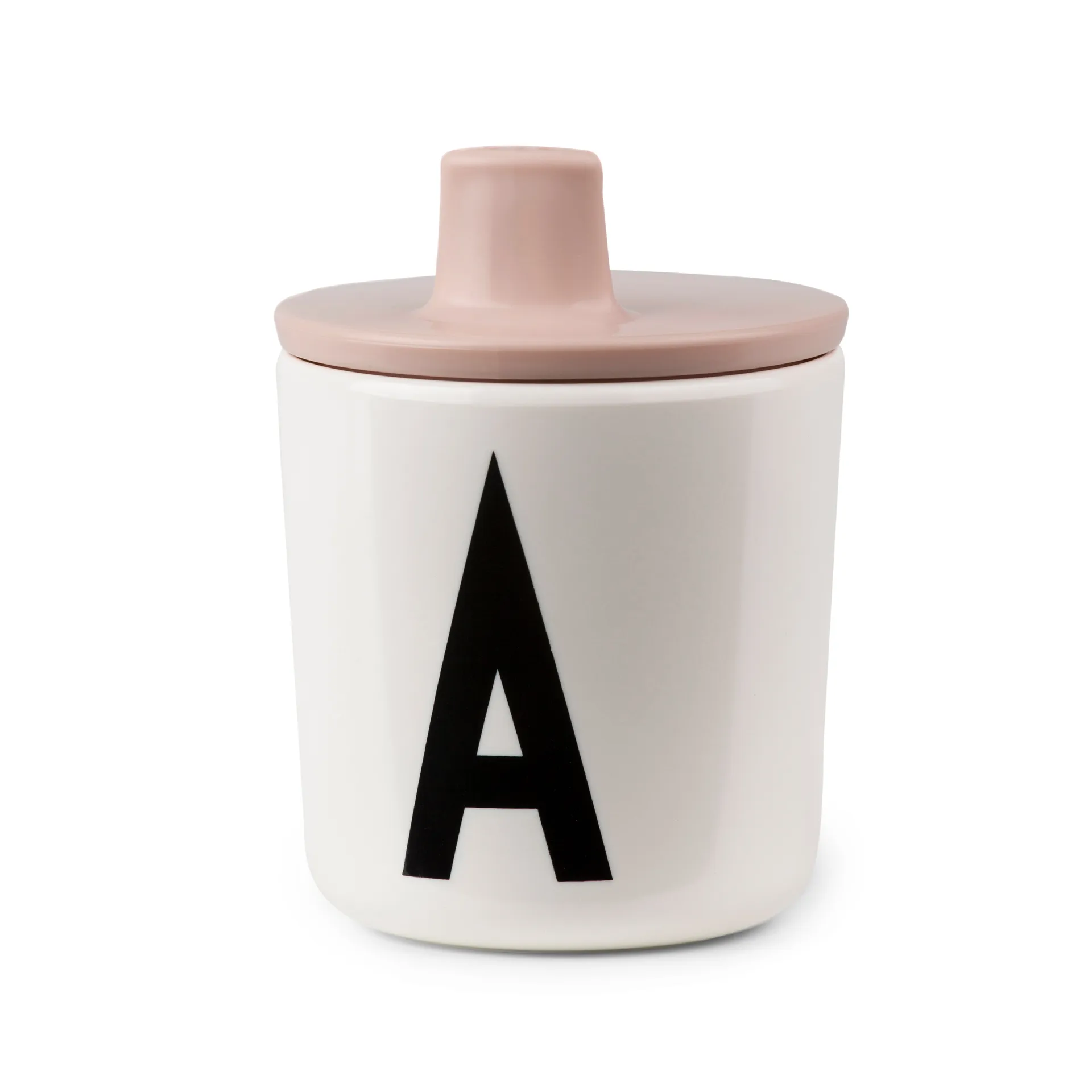 Design Letters beak lid to melamine 杯子, nude Design Letters