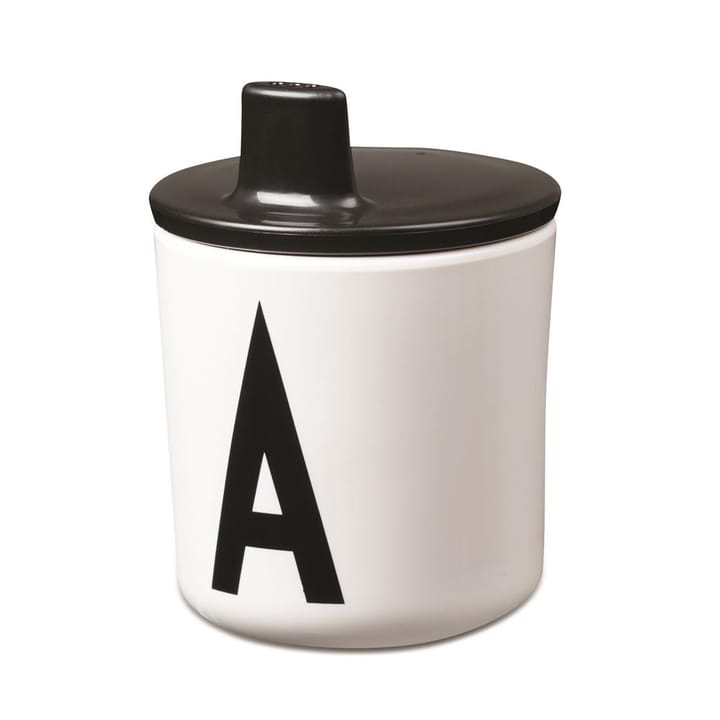 Design Letters beak lid to melamine 杯子, 黑色 Design Letters
