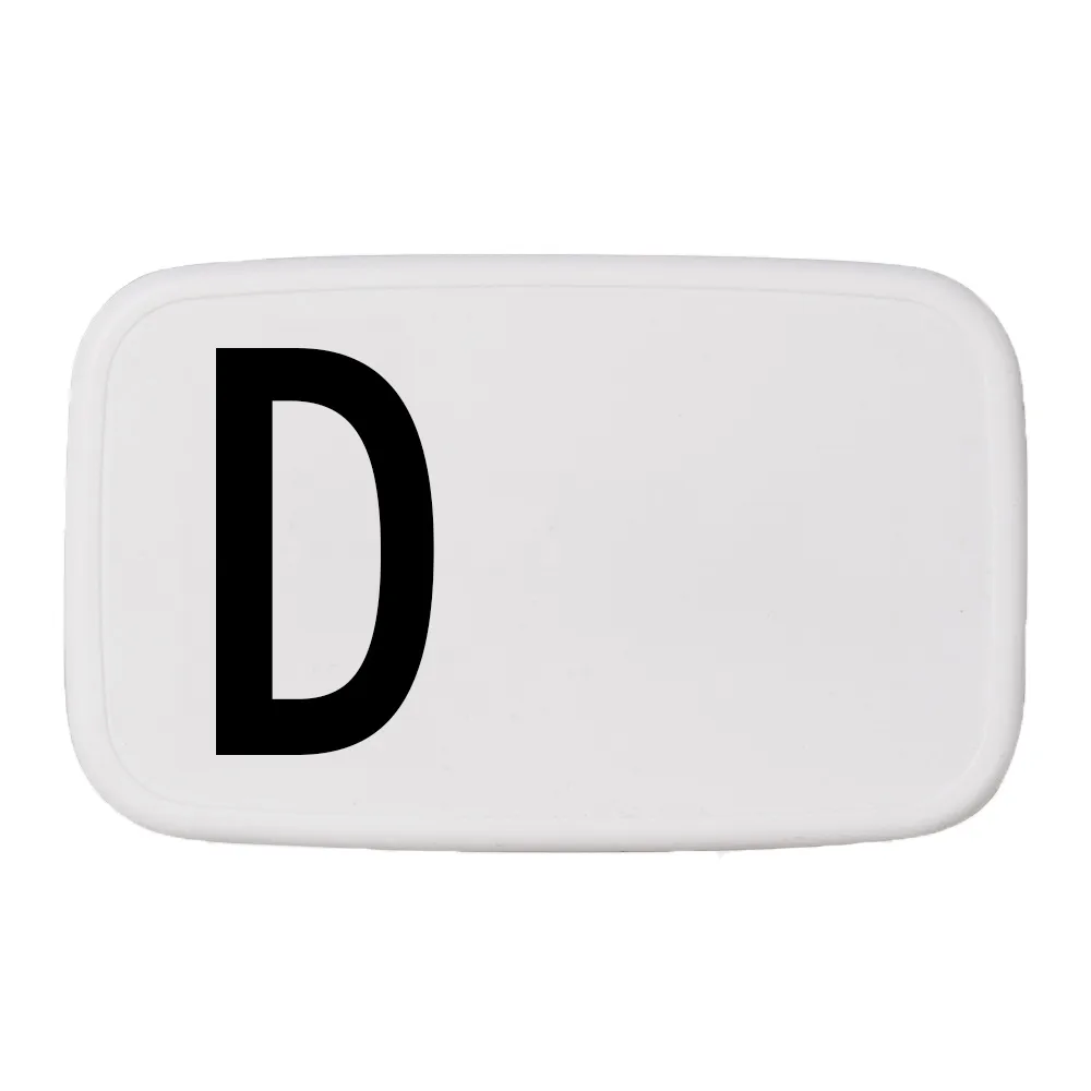 Design Letters 丹麦进口字母款便携午餐盒, D Design Letters