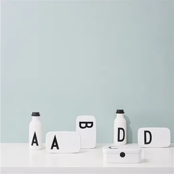 Design Letters 丹麦进口字母款便携午餐盒 - D - Design Letters