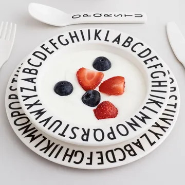 Design Letters Eat & Learn Premium gift set - 绿色-白色 - Design Letters