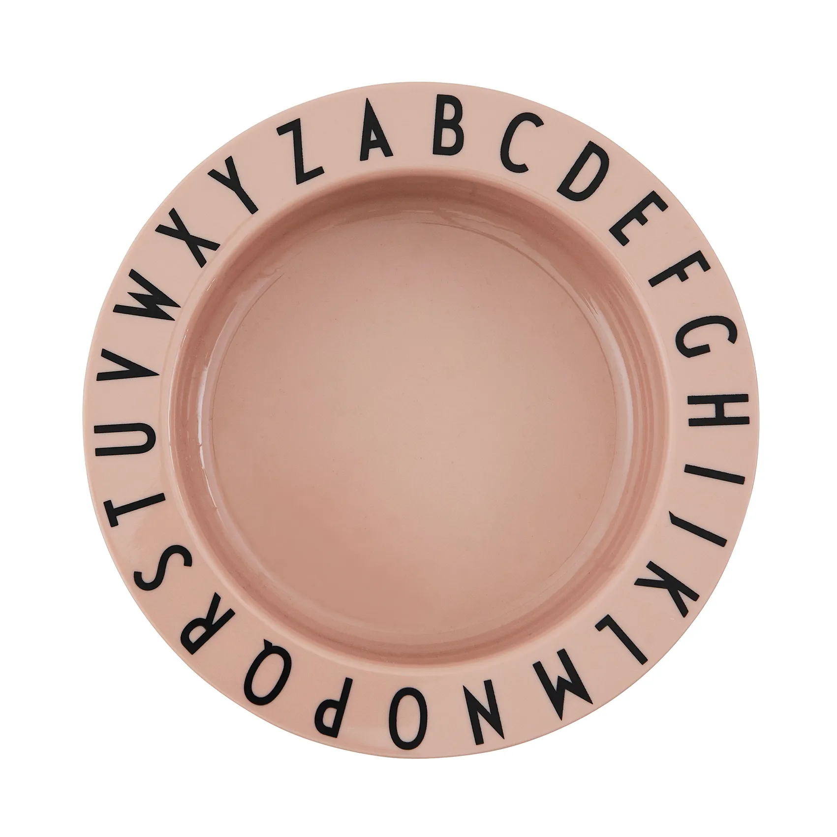 Design Letters Eat&Learn deep  盘子, Nude Design Letters