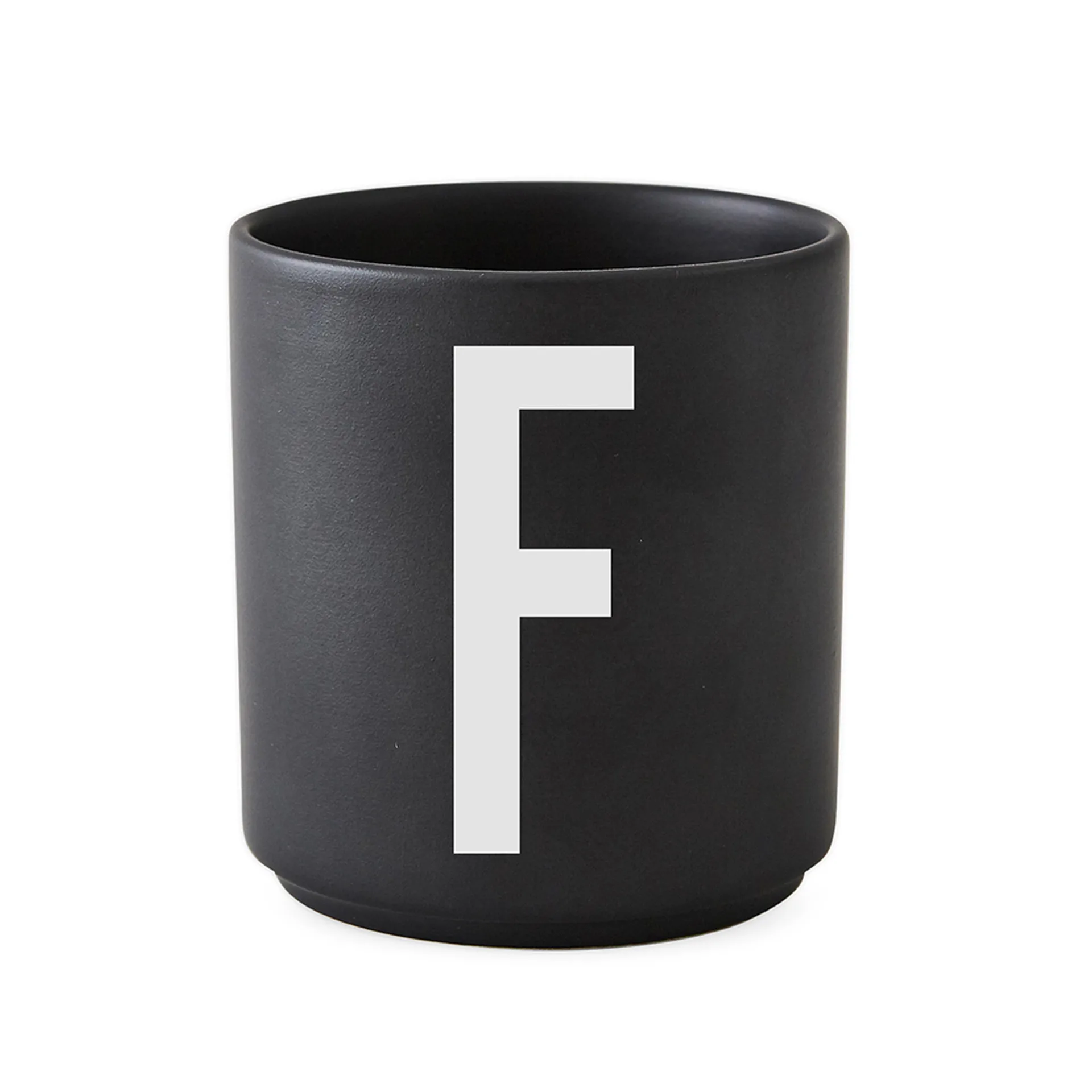 Design Letters黑色杯, F Design Letters