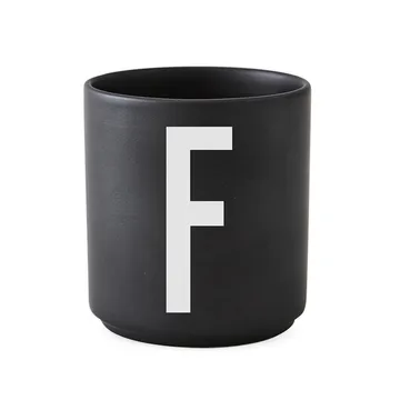 Design Letters黑色杯 - F - Design Letters