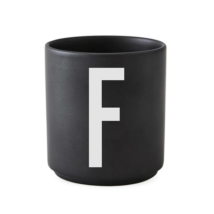 Design Letters黑色杯 - F - Design Letters