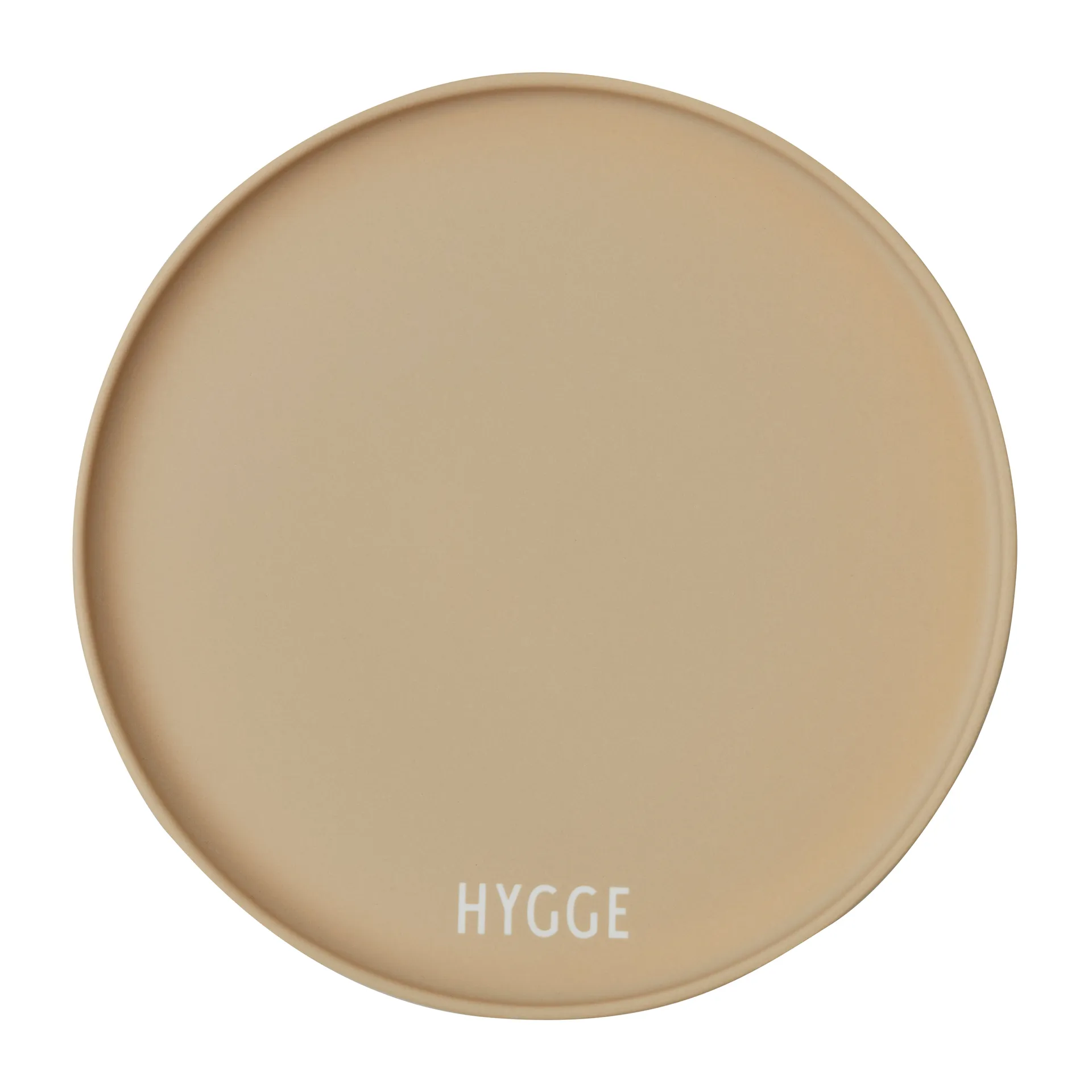 Design Letters favourit 盘子 Ø22 cm, Hygge-米色 Design Letters