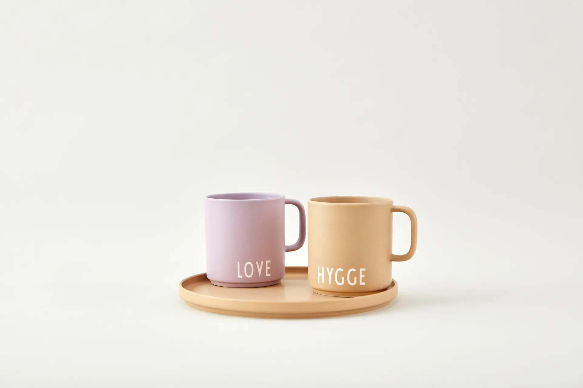 Design Letters favourit 盘子 Ø22 cm, Hygge-米色 Design Letters