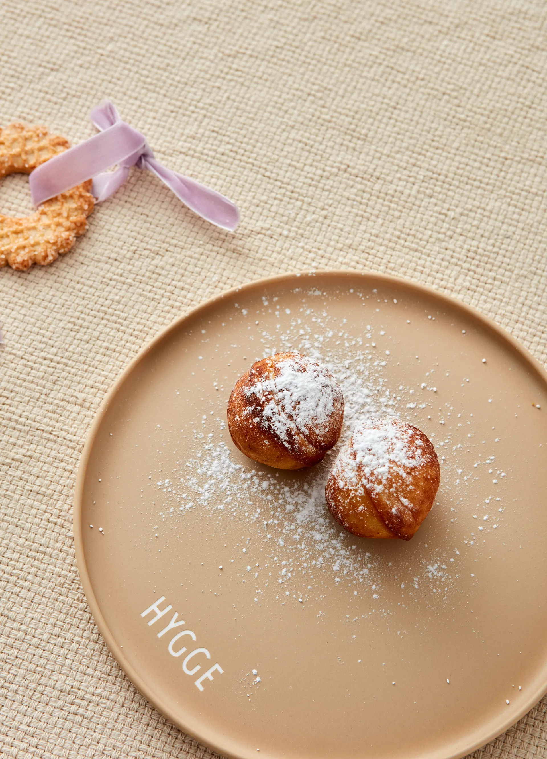 Design Letters favourit 盘子 Ø22 cm, Hygge-米色 Design Letters