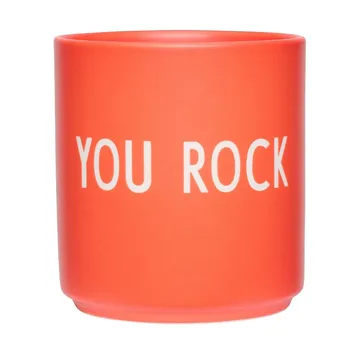 Design Letters favourite 杯子 25 cl - 红色, Fashion Colour Collection - Design Letters