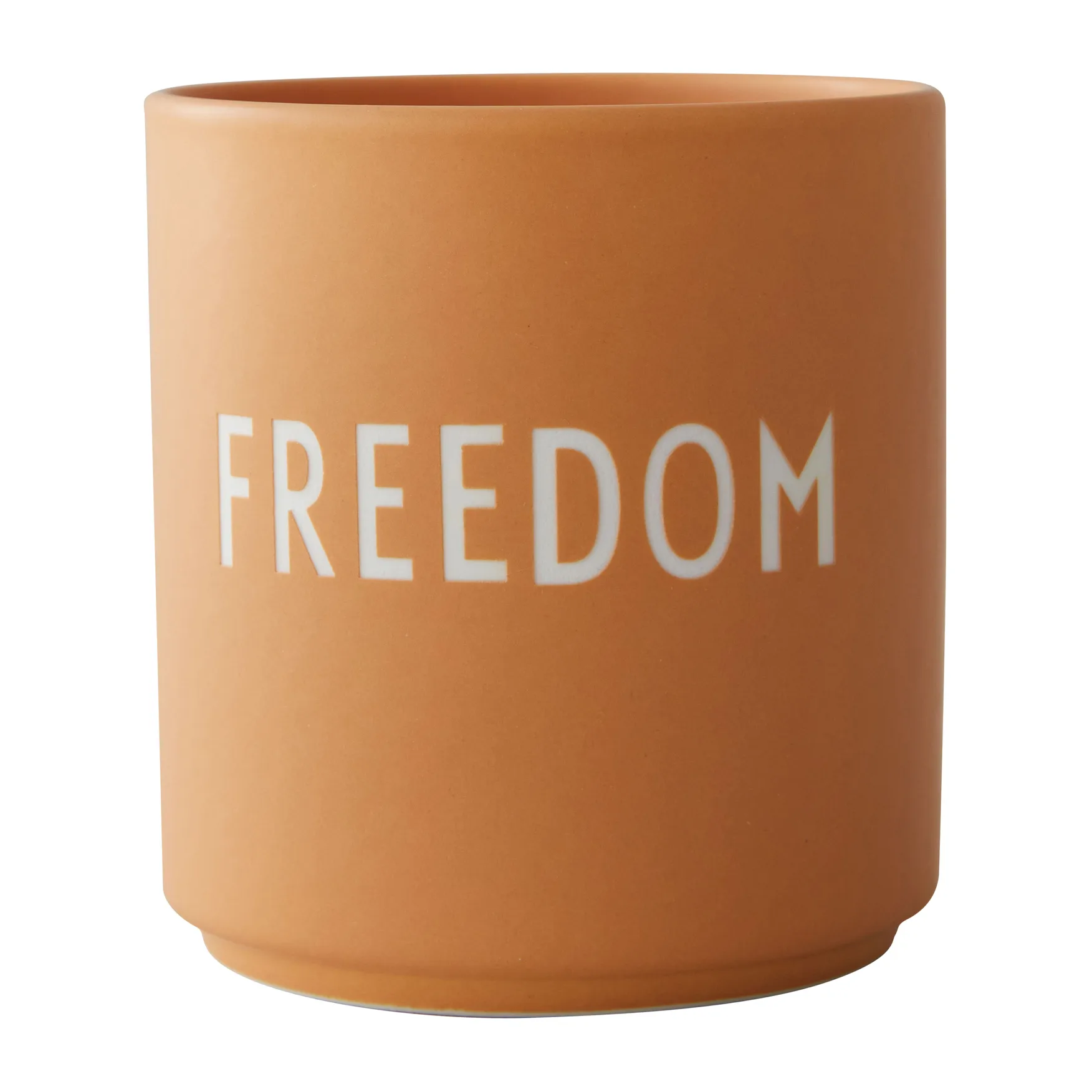 Design Letters favourite 杯子 25 cl, Freedom-orange Design Letters
