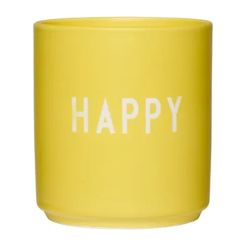 Design Letters favourite 杯子 25 cl - Happy-yellow - Design Letters