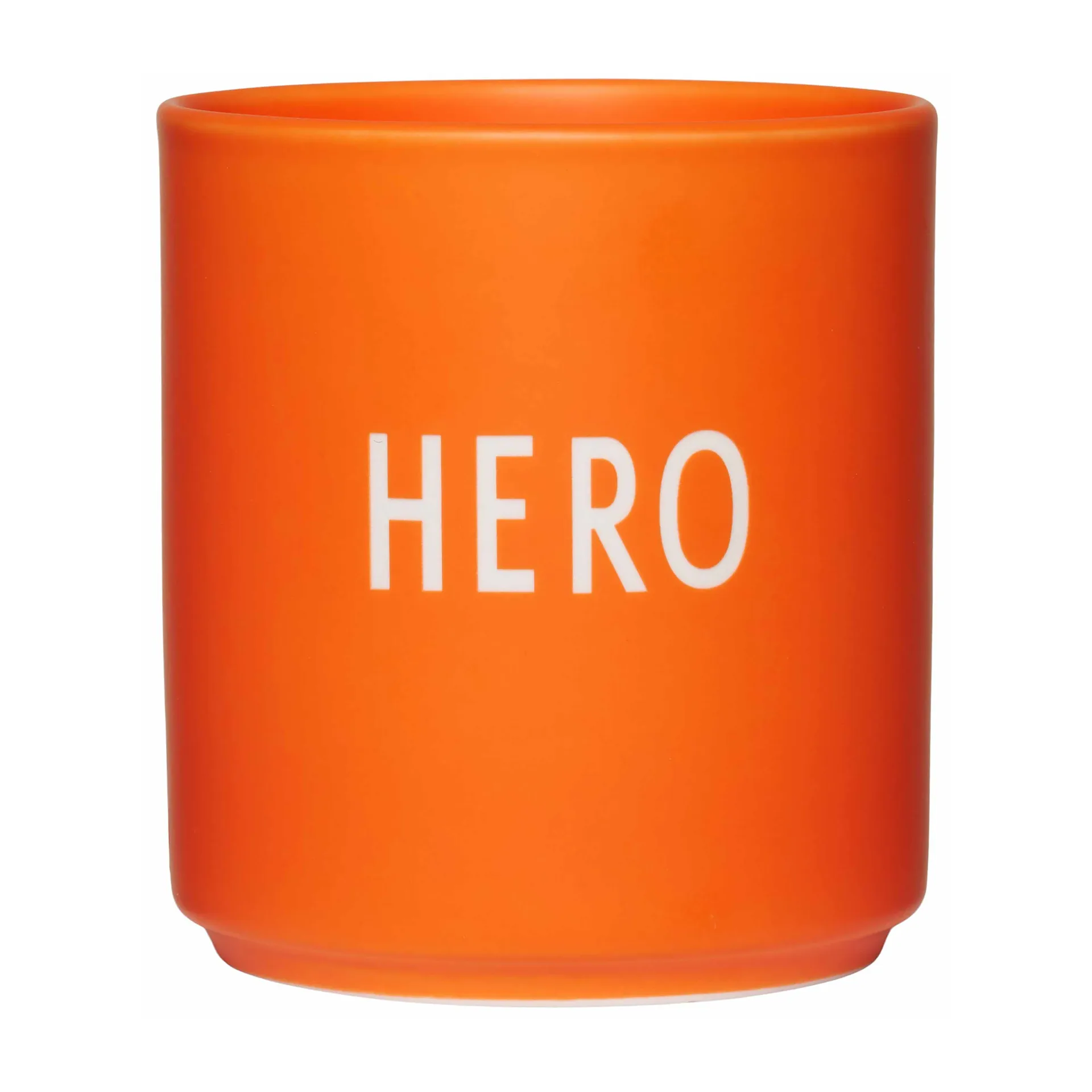 Design Letters favourite 杯子 25 cl, Hero-orange Design Letters