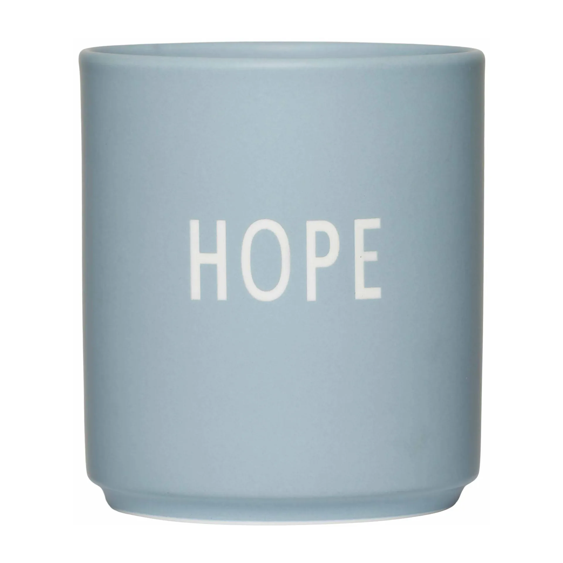 Design Letters favourite 杯子 25 cl, Hope-light blue Design Letters