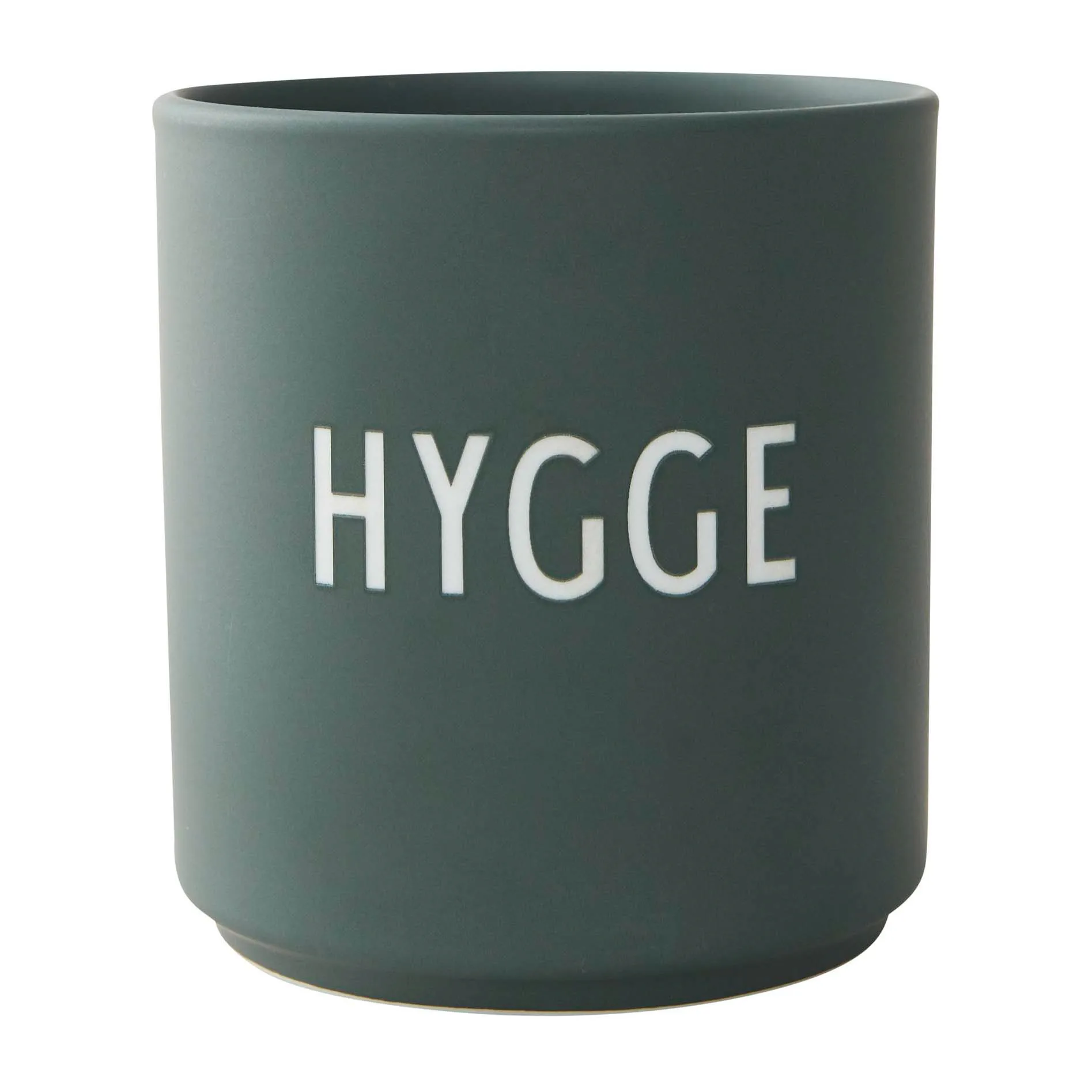 Design Letters favourite 杯子 25 cl, Hygge-dark 绿色 Design Letters