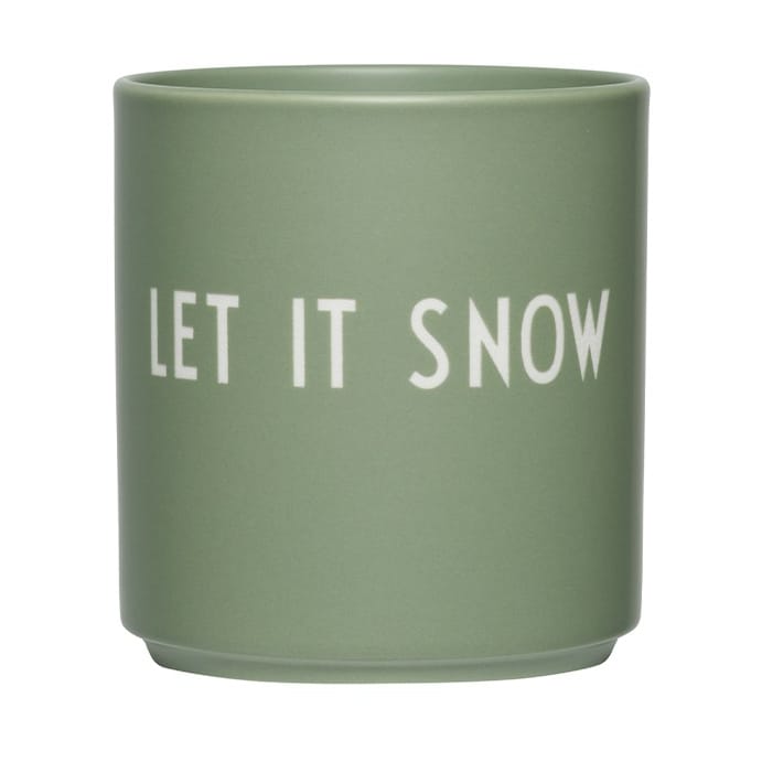 Design Letters favourite 杯子 25 cl - Let it 雪白 - Design Letters