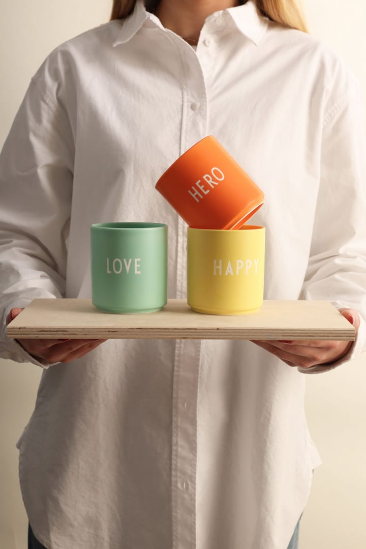Design Letters favourite 杯子 25 cl, Love-green bliss Design Letters