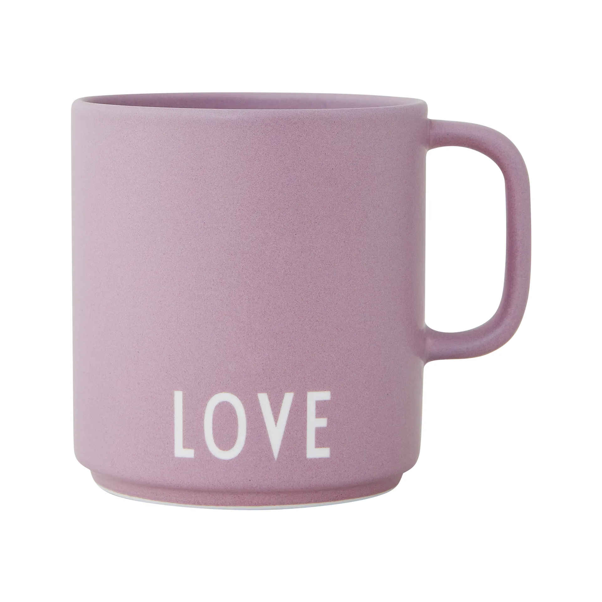 Design Letters favourite 杯子 带把手 25 cl, Love-lavender Design Letters
