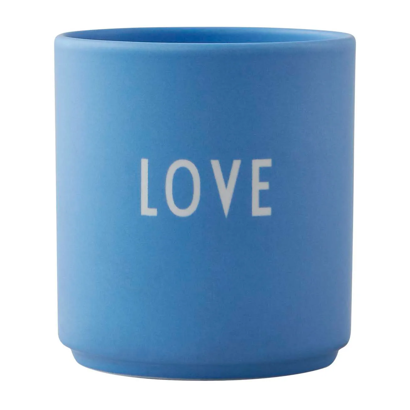 Design Letters favourite 杯子 25 cl, Love-sky blue Design Letters