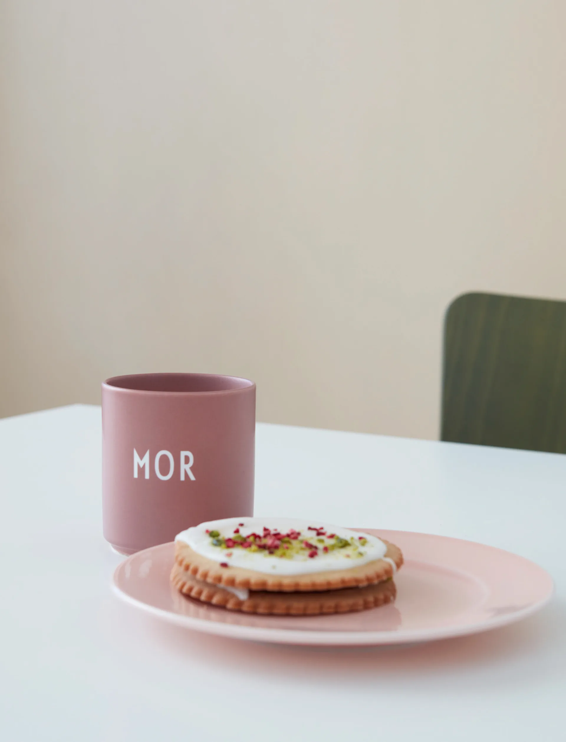 Design Letters favourite 杯子 25 cl, Mor-ash rose Design Letters