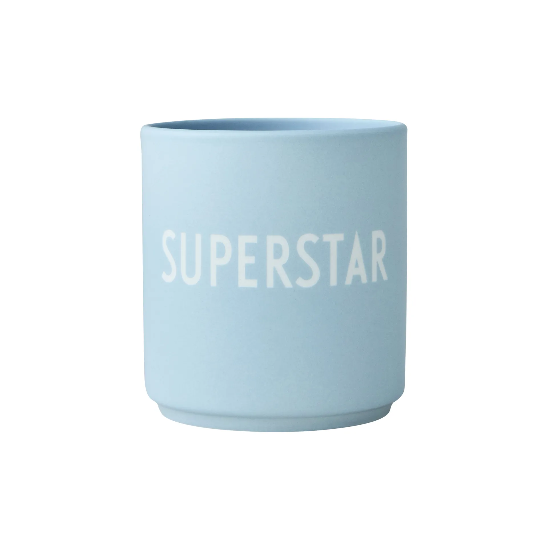 Design Letters favourite 杯子 25 cl, Superstar (蓝色) Design Letters