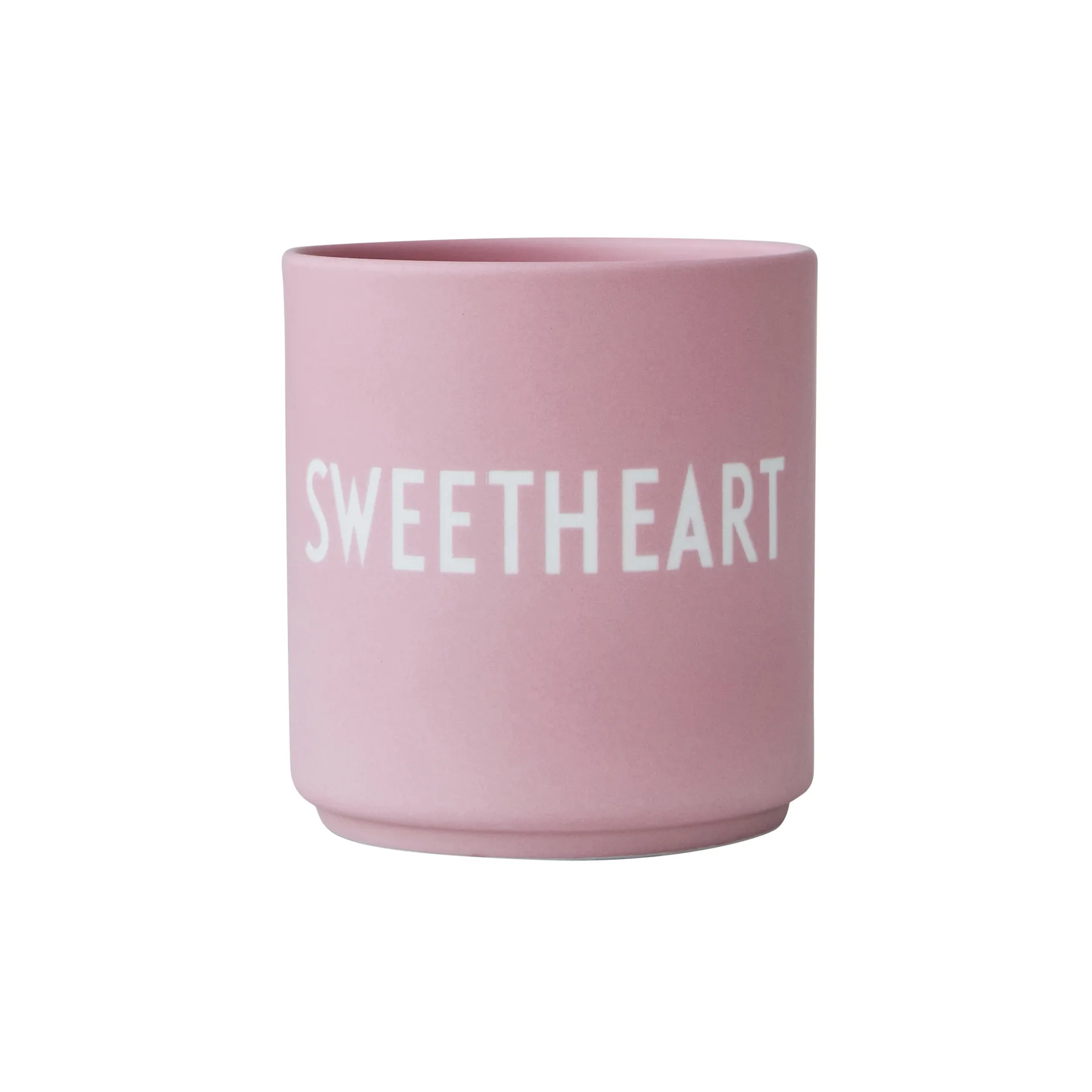 Design Letters favourite 杯子 25 cl, Sweetheart-pink Design Letters