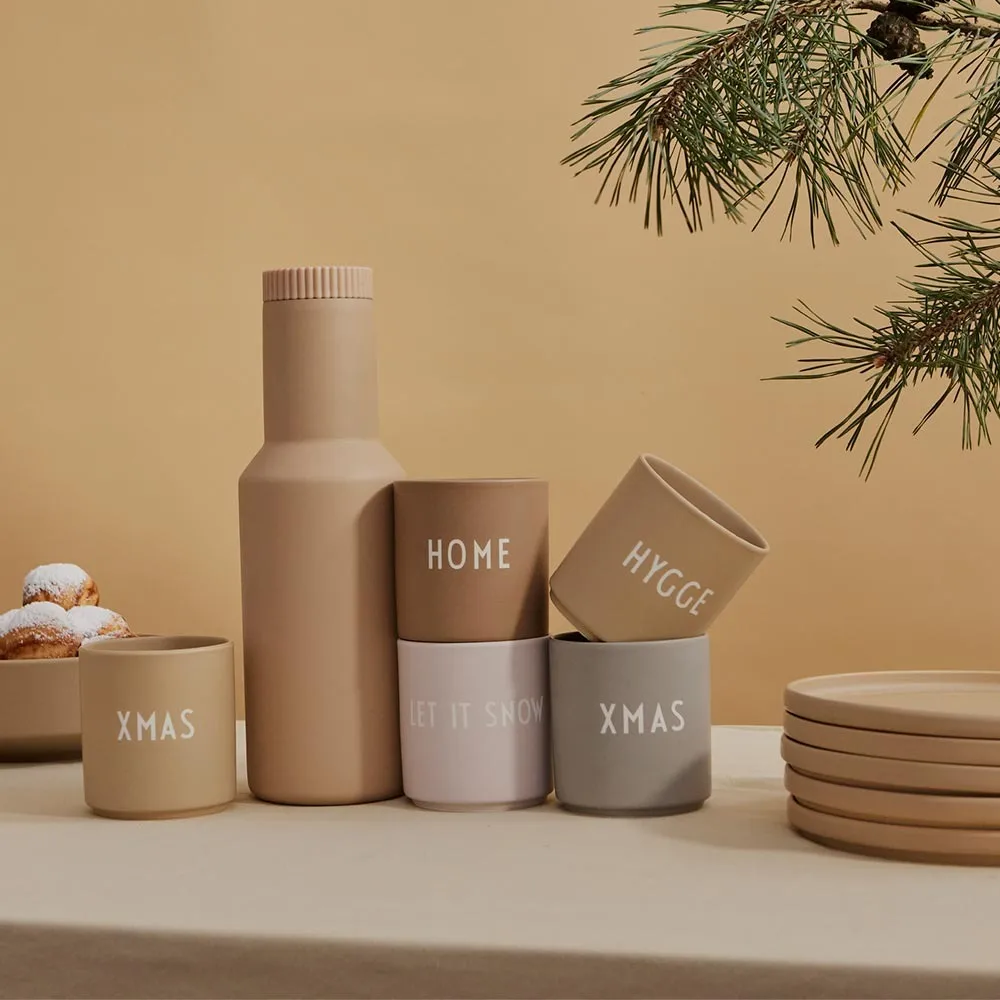 Design Letters favourite 杯子 25 cl, Xmas-米色 Design Letters
