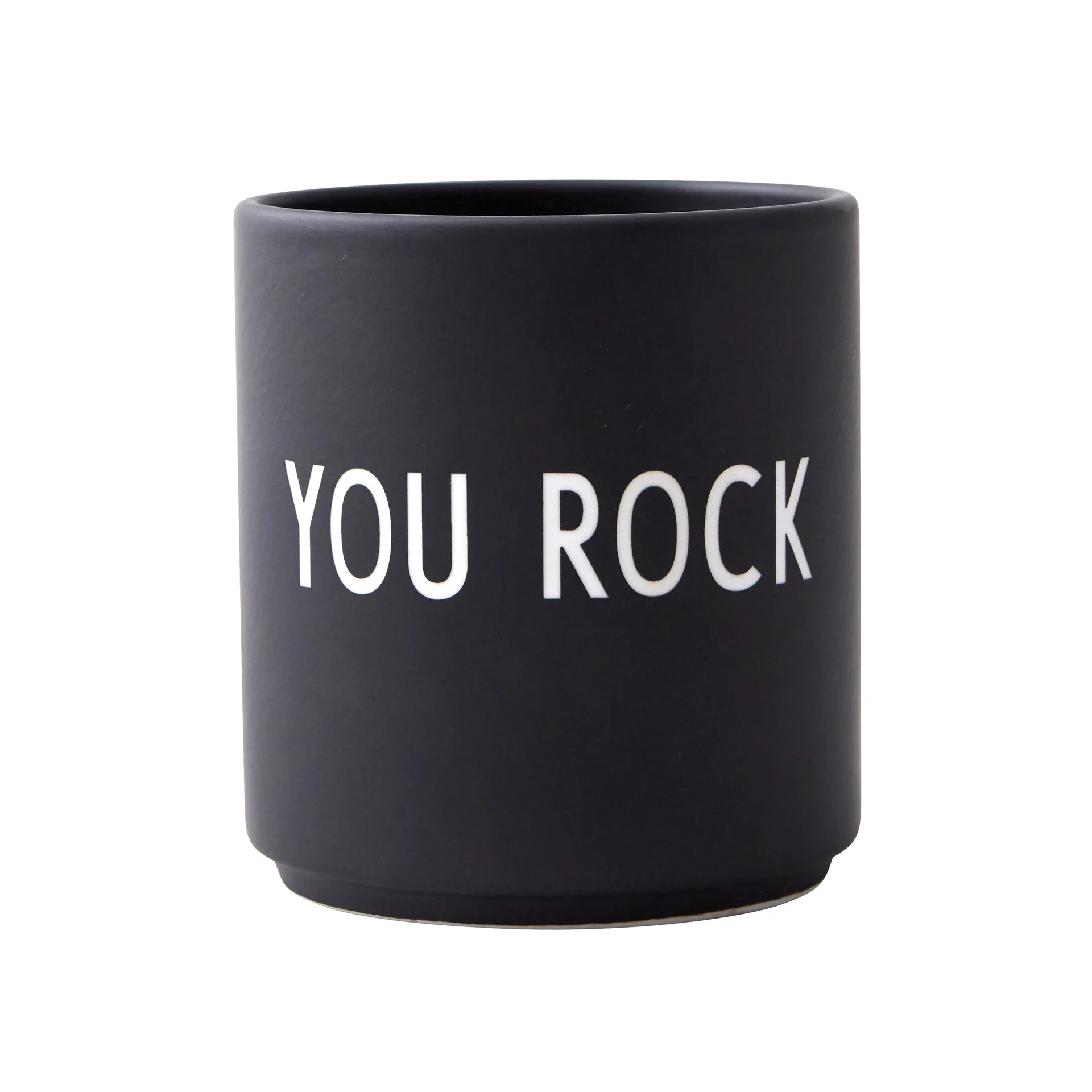 Design Letters favourite 杯子 25 cl, You rock-black Design Letters