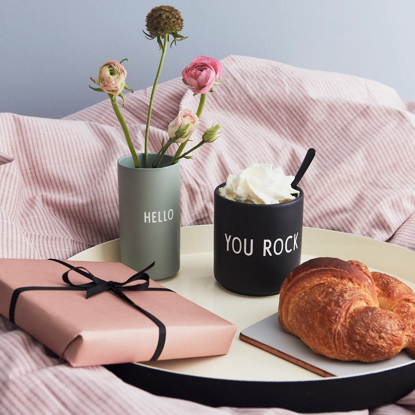 Design Letters favourite 杯子 25 cl, You rock-black Design Letters