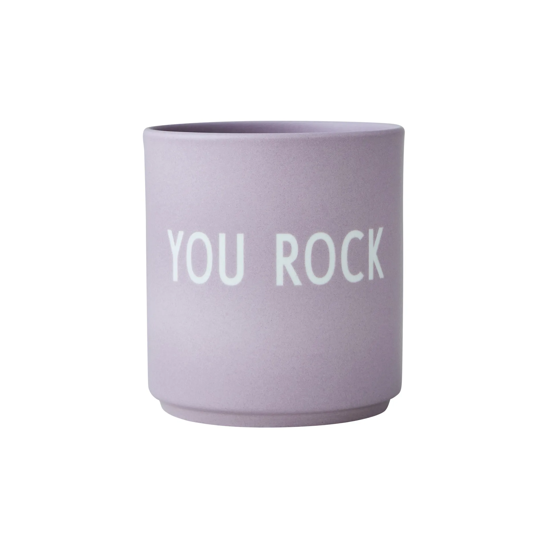 Design Letters favourite 杯子 25 cl, You rock-lavender Design Letters