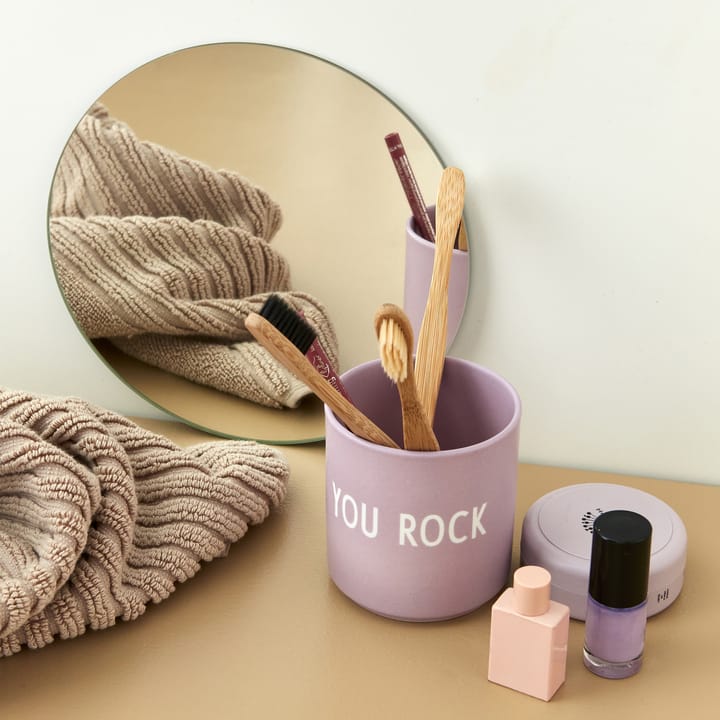 Design Letters favourite 杯子 25 cl, You rock-lavender Design Letters