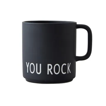 Design Letters favourite 杯子 带把手 25 cl - you rock - Design Letters