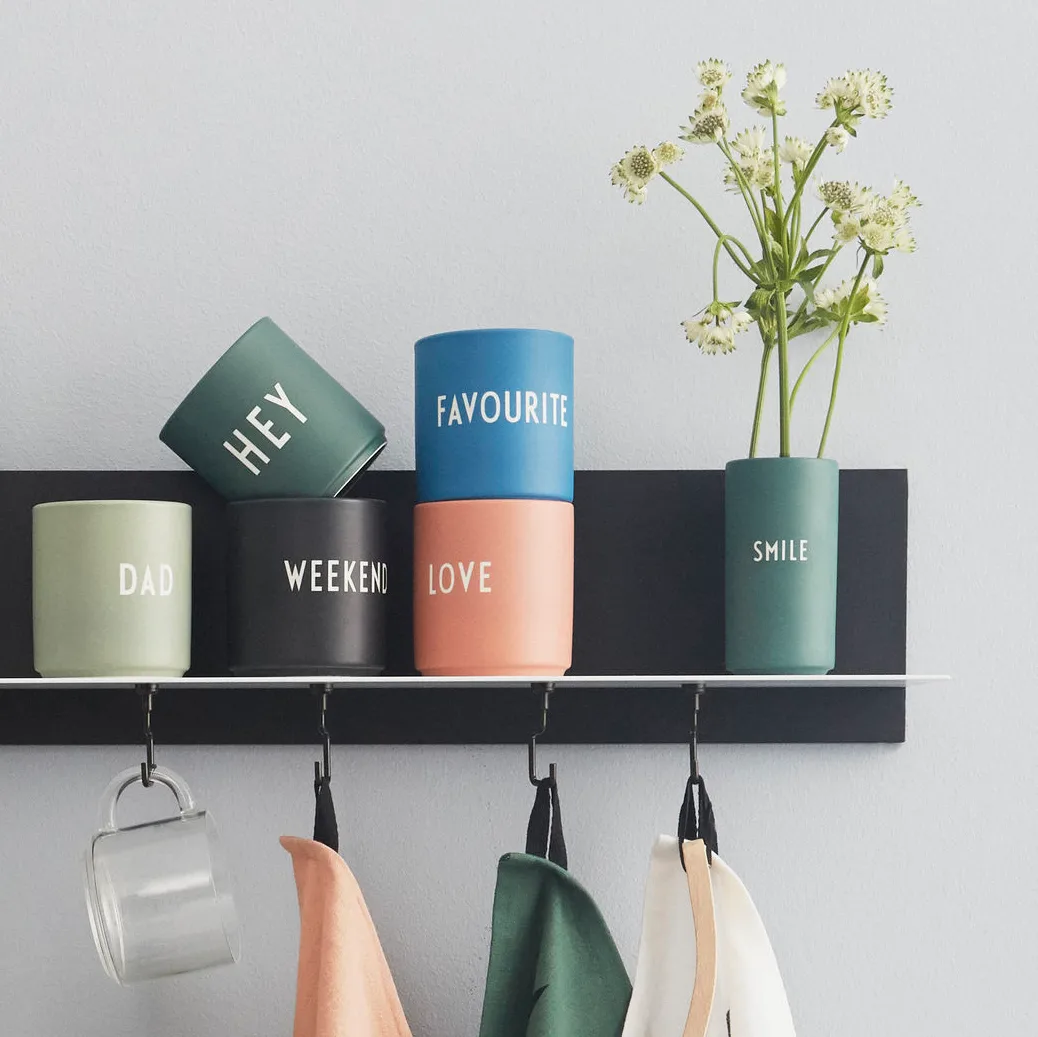 Design Letters favourite 杯250ml, 爸爸_爱_绿色 Design Letters