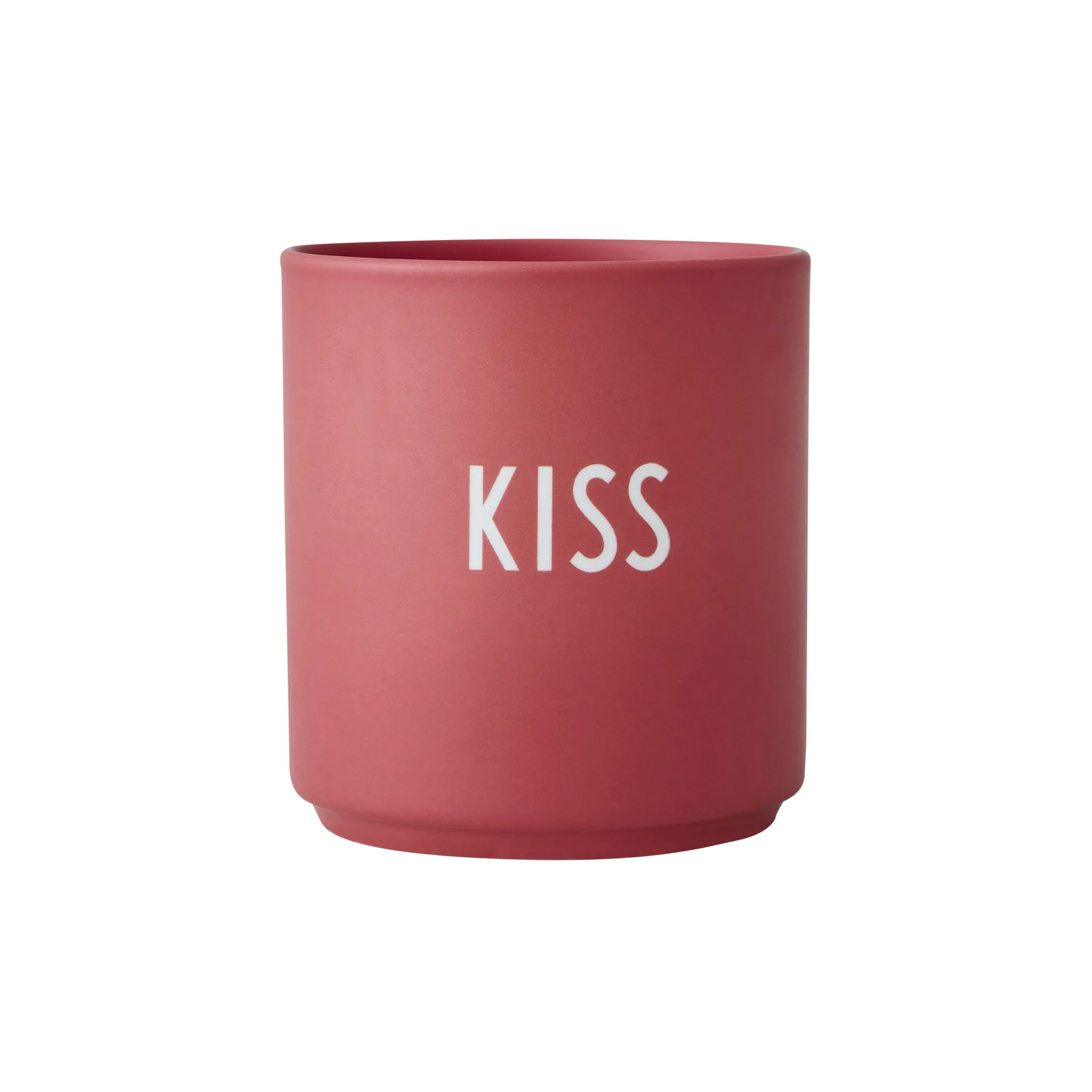 Design Letters favourite 杯250ml, 亲吻_玫瑰色 Design Letters