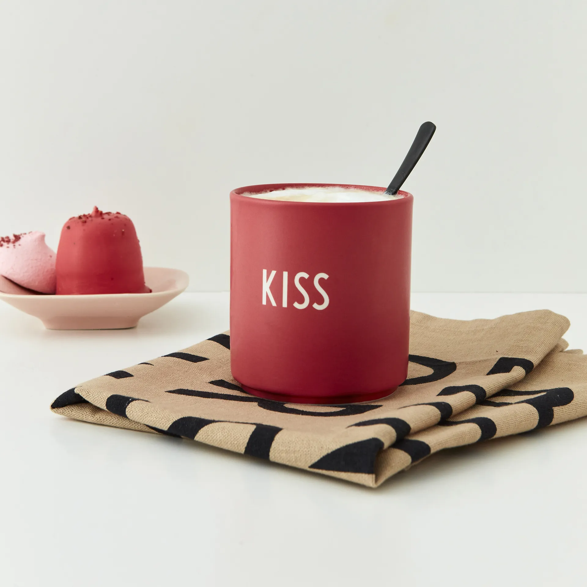 Design Letters favourite 杯250ml, 亲吻_玫瑰色 Design Letters