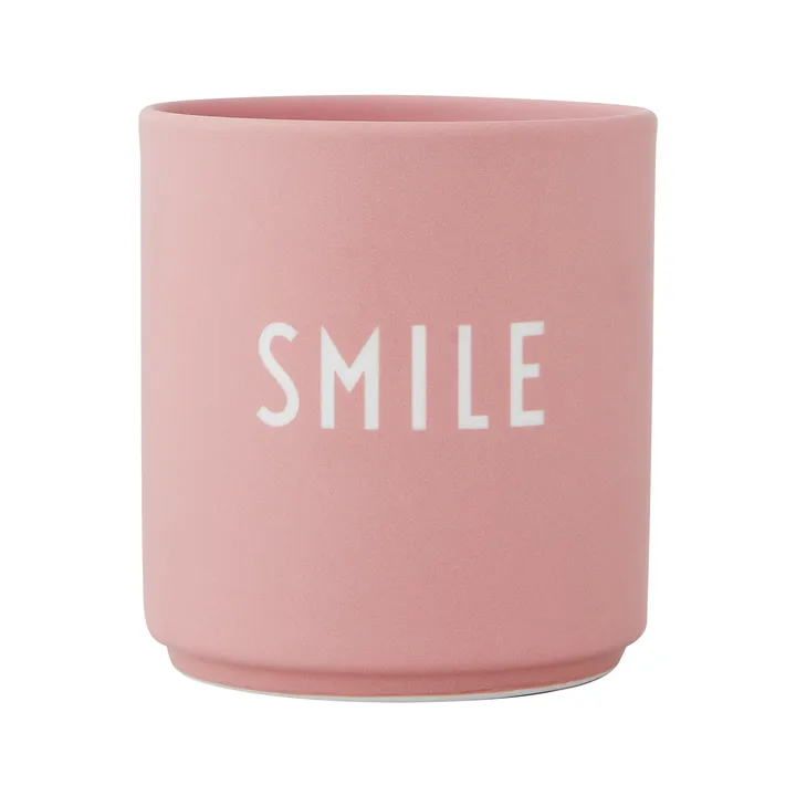 Design Letters favourite 杯250ml - 微笑_旧玫瑰色 - Design Letters