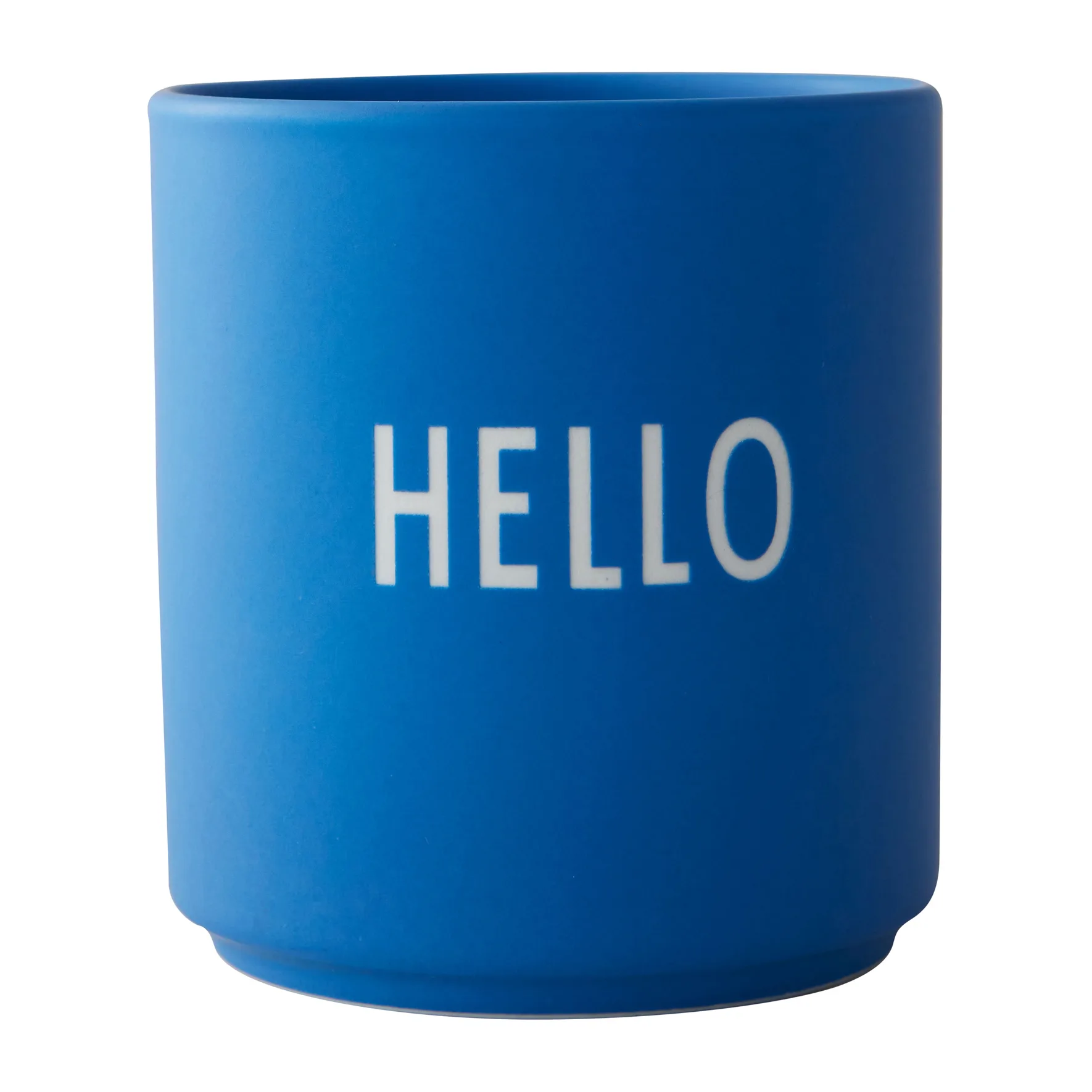 Design Letters favourite 杯250ml, 问候_钴蓝色 Design Letters