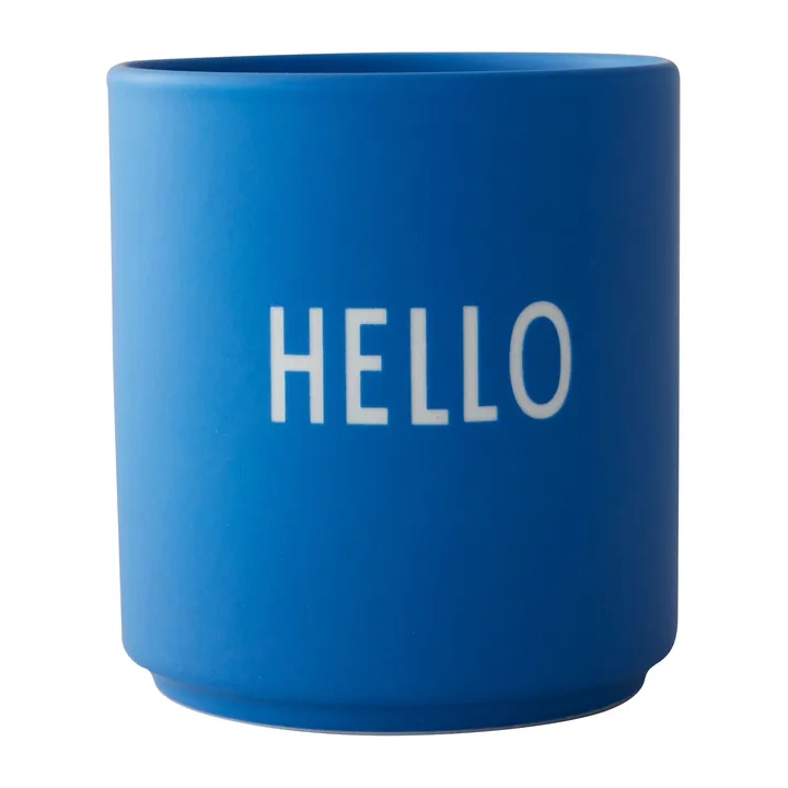 Design Letters favourite 杯250ml - 问候_钴蓝色 - Design Letters