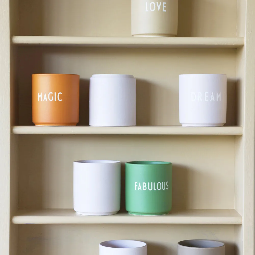 Design Letters favourite 杯250ml, 绿色 Design Letters