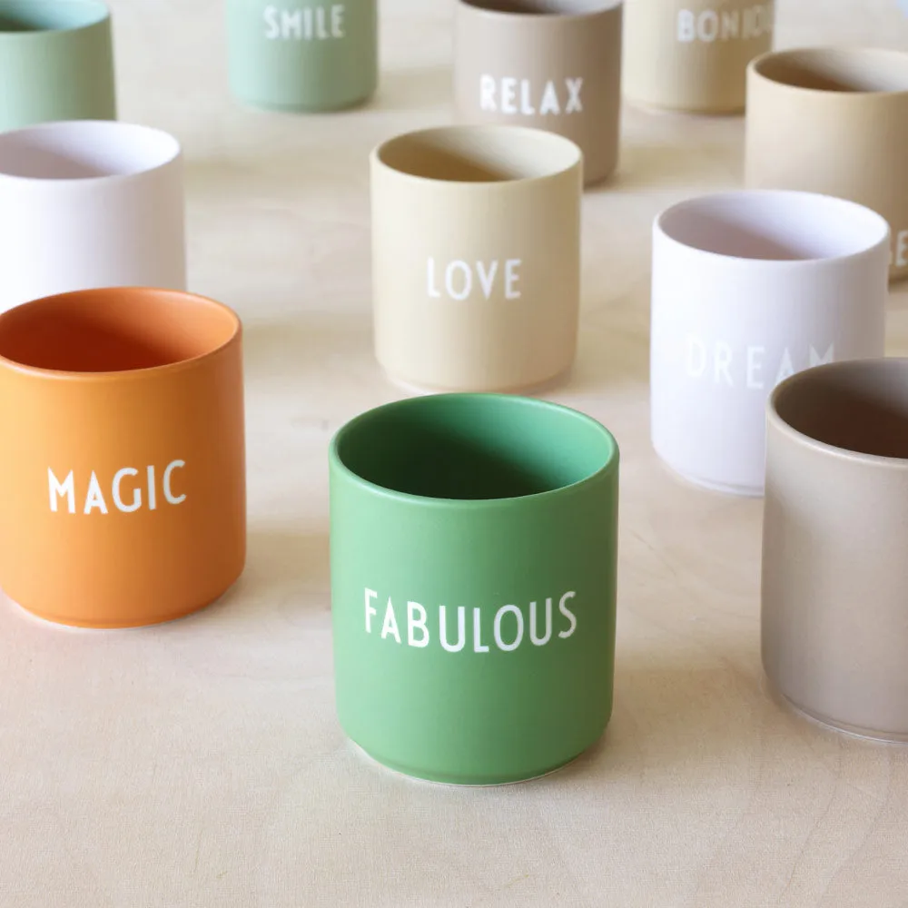 Design Letters favourite 杯250ml, 绿色 Design Letters