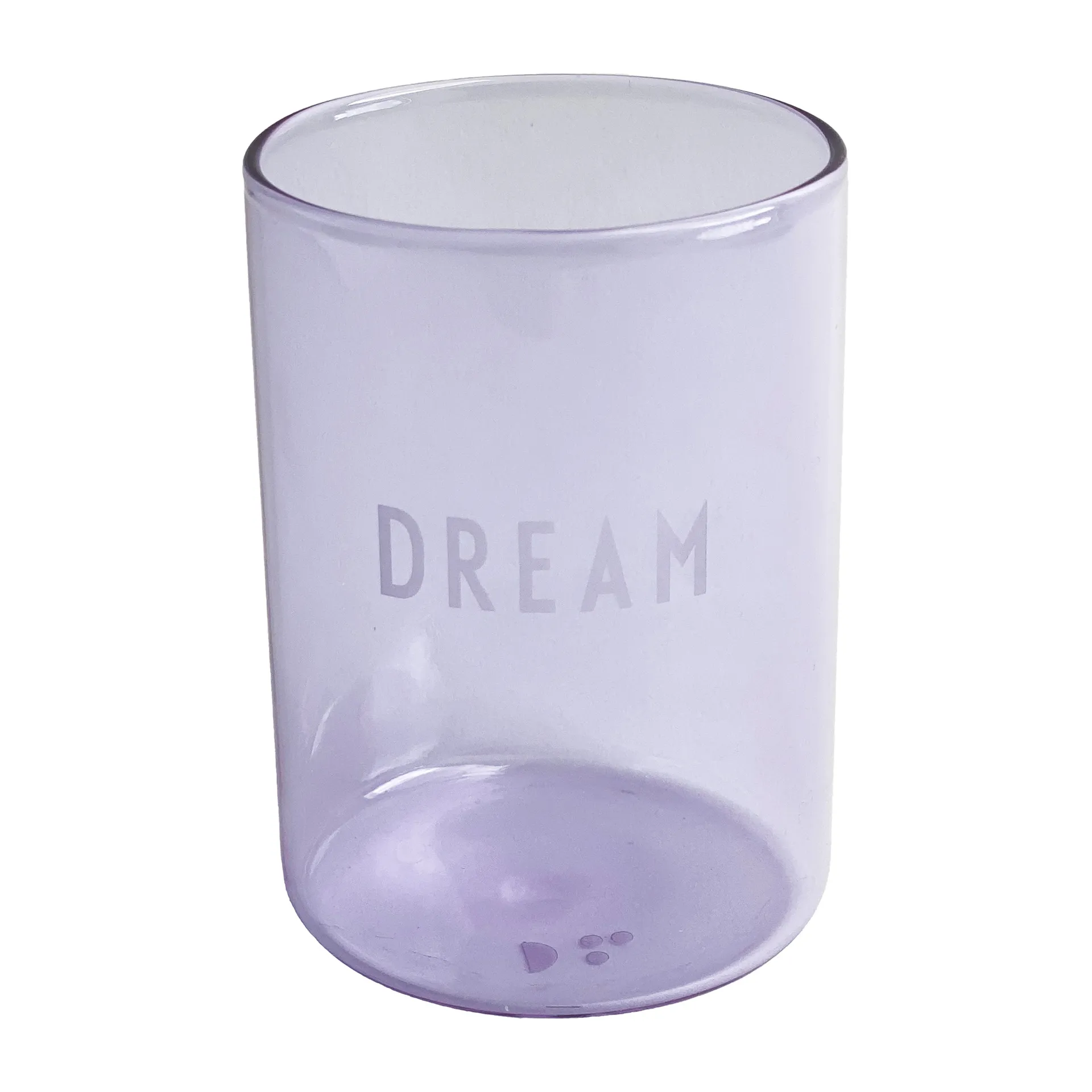 Design Letters favourite 玻璃杯 350ml, 紫色 Design Letters
