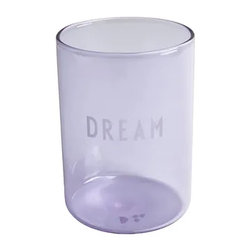 Design Letters favourite 玻璃杯 350ml - 紫色 - Design Letters