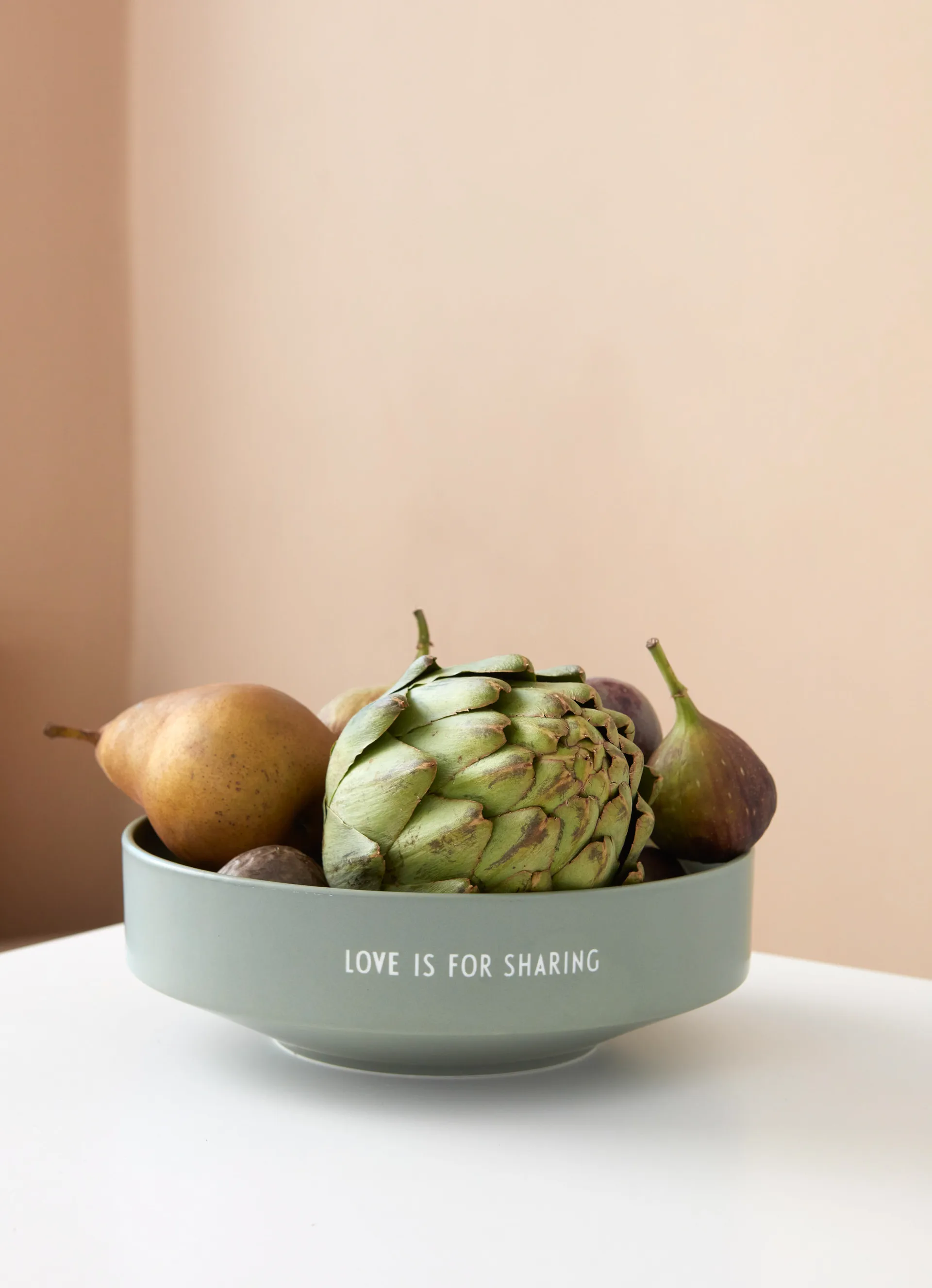 Design Letters favourite 碗  medium Ø17.5 cm, 绿色 Design Letters