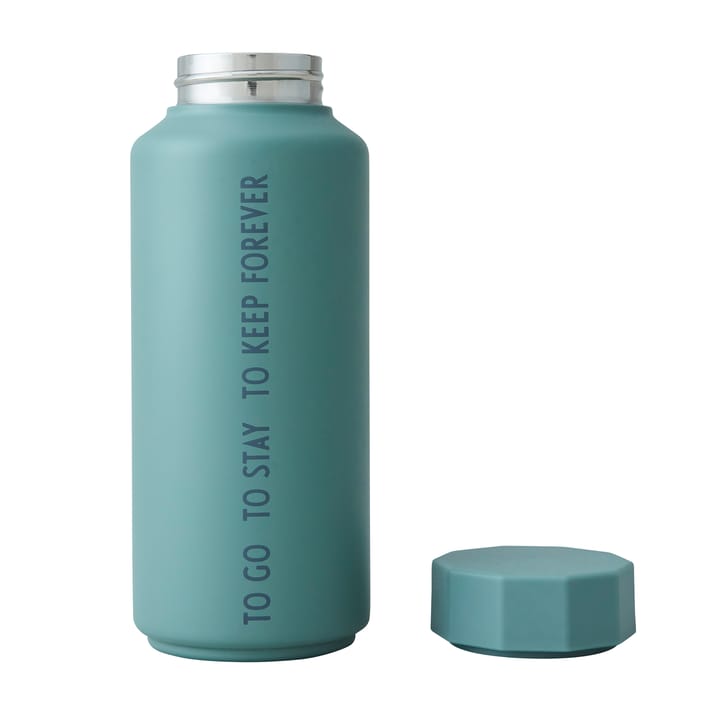 Design Letters 保温杯 flask 特别版本, Dusty 绿色 Design Letters