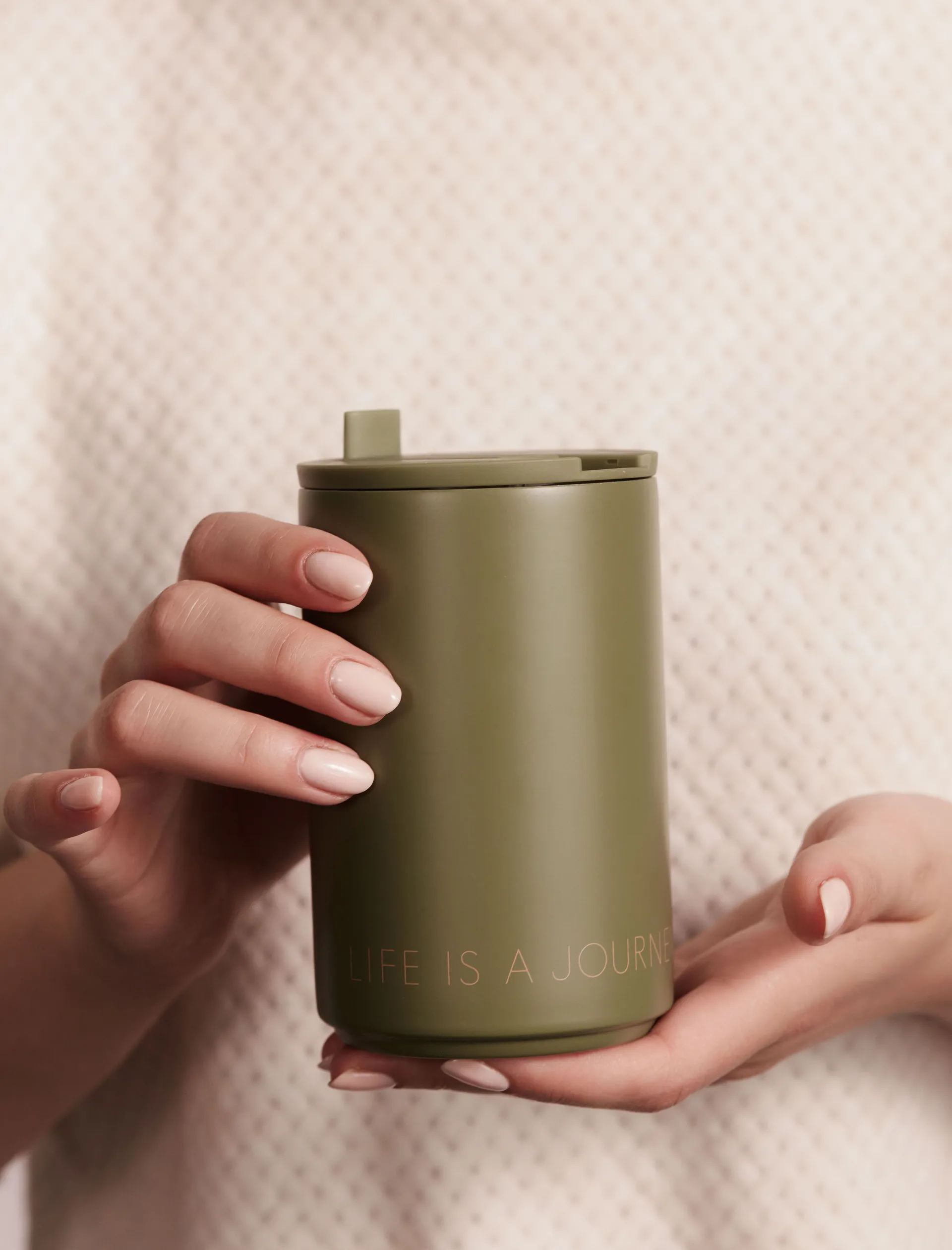 Design Letters 保温杯 马克杯, Forest 绿色 Design Letters