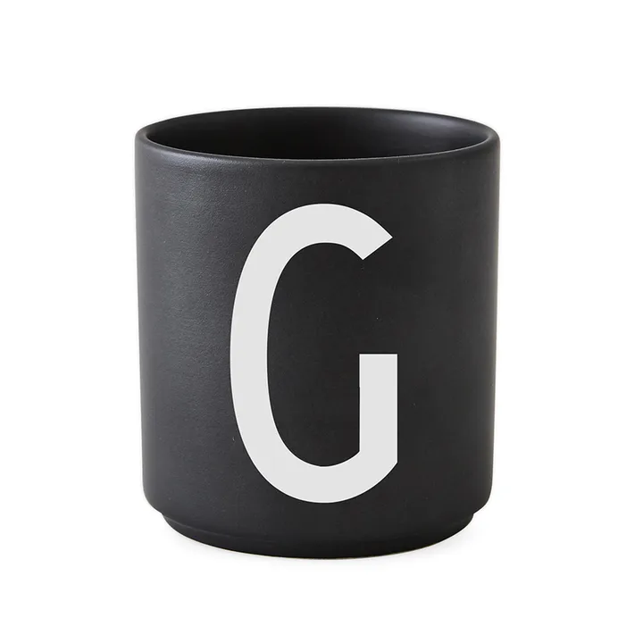 Design Letters黑色杯 - G - Design Letters