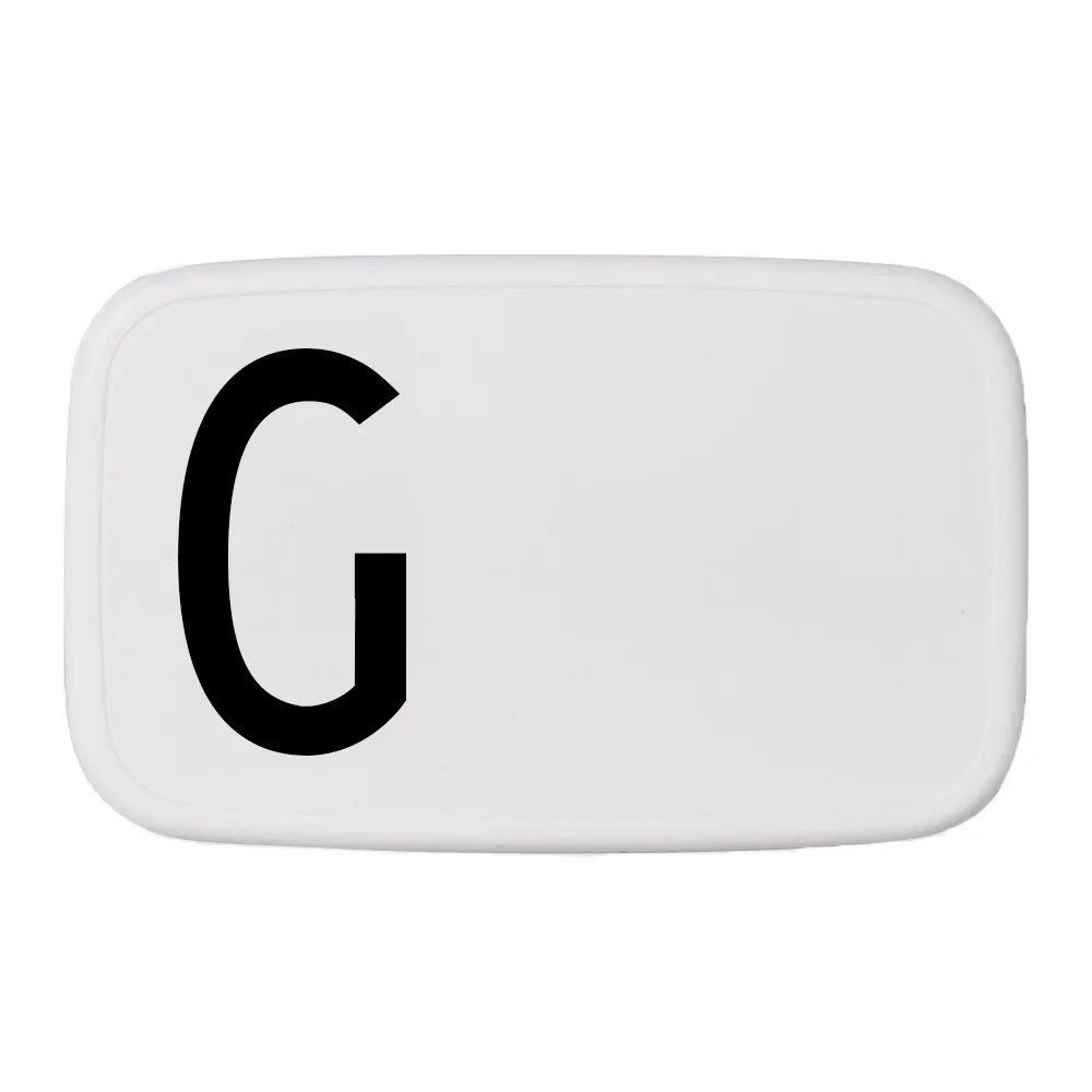 Design Letters 丹麦进口字母款便携午餐盒, G Design Letters