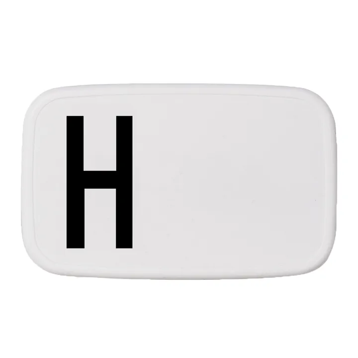 Design Letters 丹麦进口字母款便携午餐盒 - H - Design Letters
