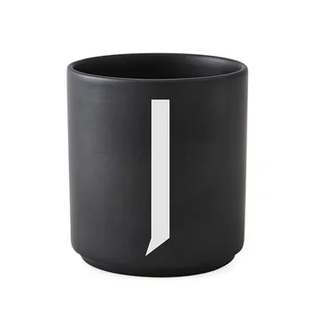 Design Letters黑色杯 - J - Design Letters