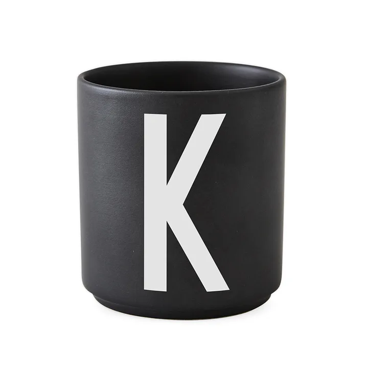 Design Letters黑色杯 - K - Design Letters